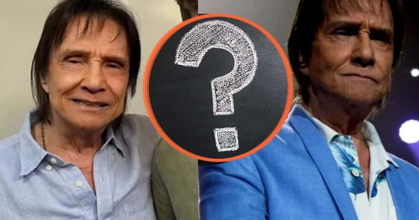 Roberto Carlos tem um neto que é um dos homens mais lindos do país (Foto Reprodução/Montagem/Lennita/Canva/Instagram/BEATRIZ DAMY/AGNEWS)