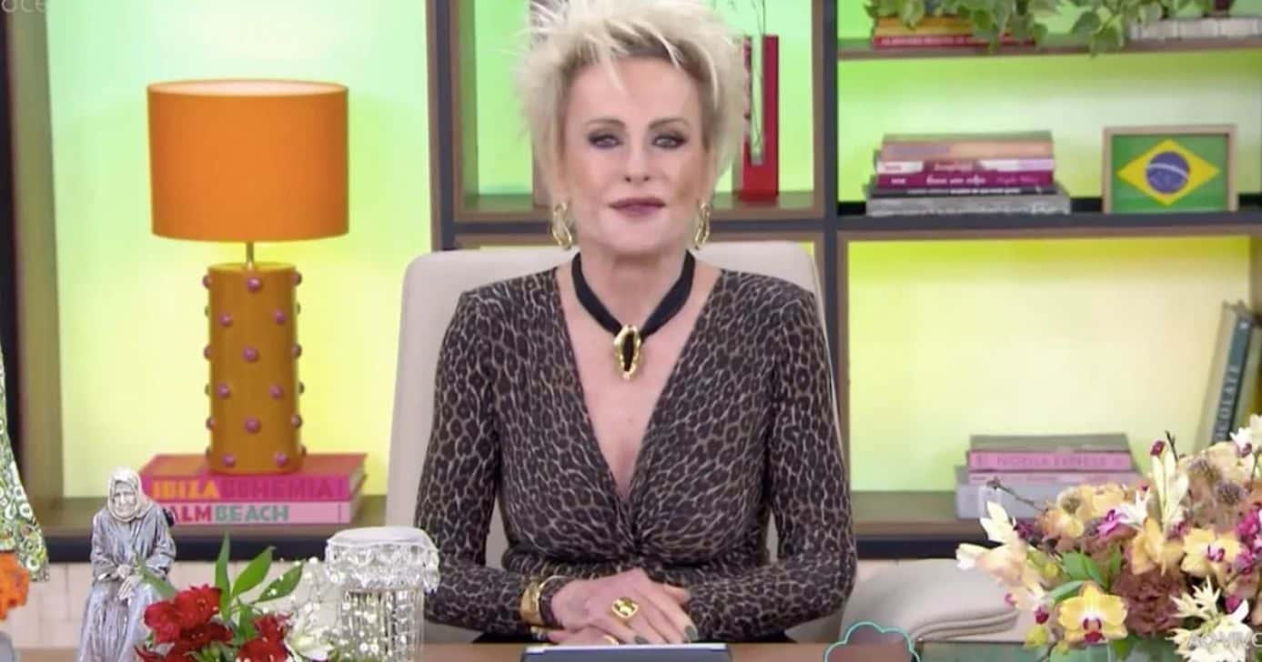 Ana Maria no Mais Você (Foto: Reprodução / Globo)