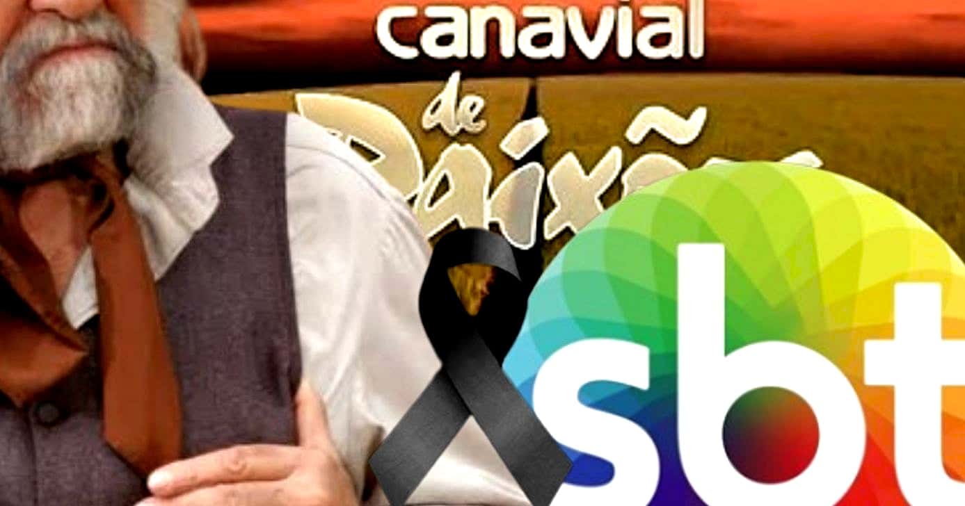 Astro de "Canavial de Paixões" faleceu em casa (Foto Reprodução/Montagem/Lennita/TV Foco/GMN/Canva/SBT)