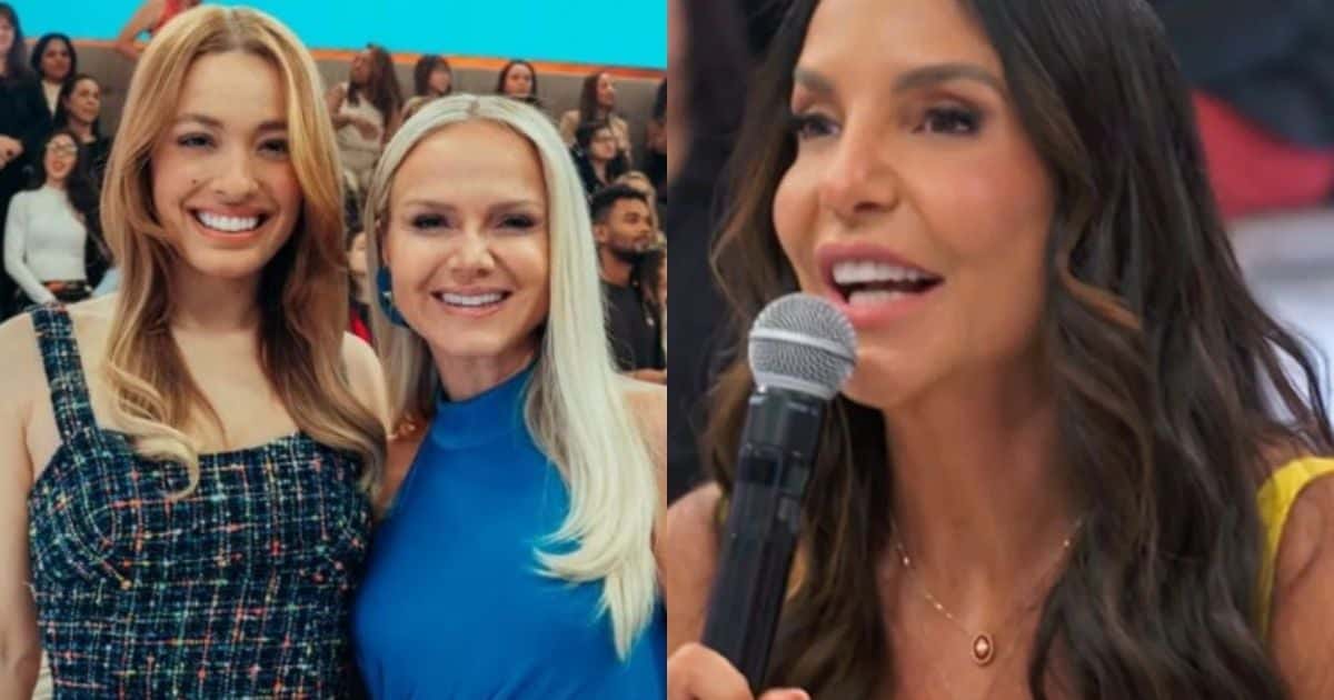 Bia do Brás com Eliana e Ivete (Foto: Reprodução)