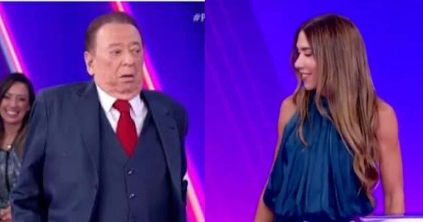 Raul Gil e Patrícia Abravanel (Foto: Reprodução / SBT)