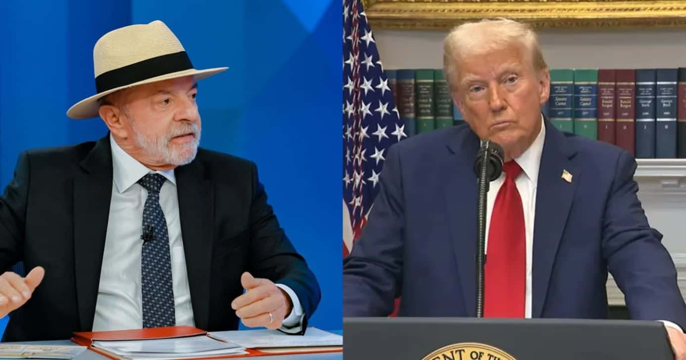 Lula e Donald Trump (Foto: Reprodução/ Internet)