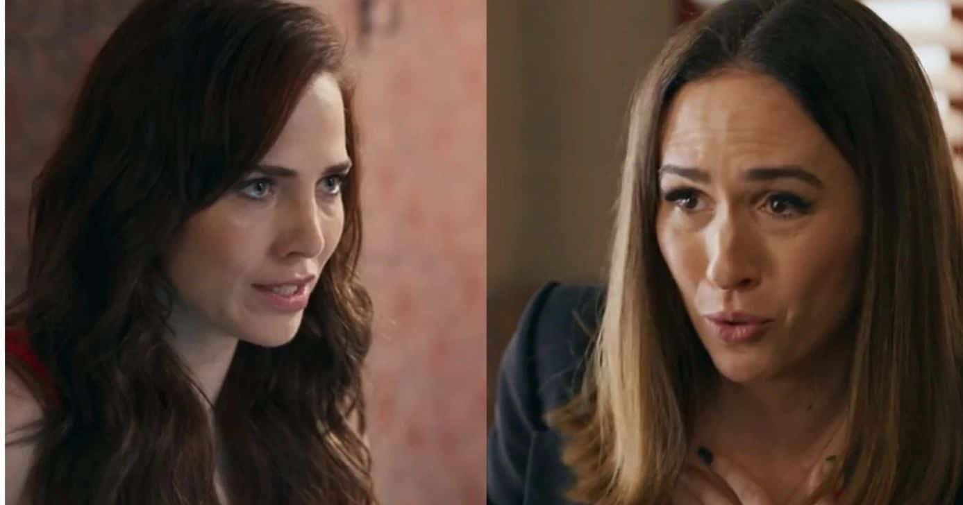 Adriana e Brigitte em Quem Ama Cuida (Foto: Reprodução/ Internet)