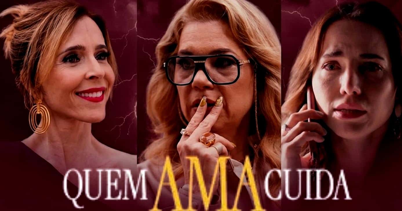 Carmita joga trunfo no colo de Pilar para pisar em Adriana (Foto Reprodução/Montagem/Lennita/TV Foco/Canva/Globo/Lennita)