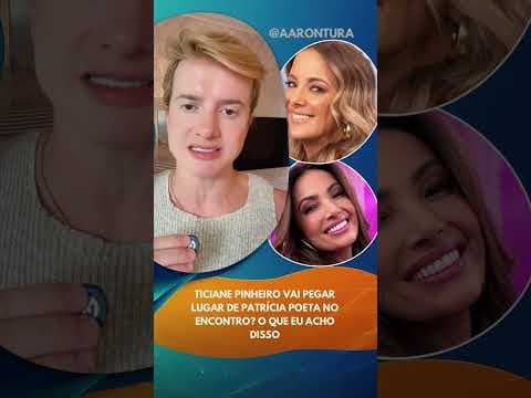 Ticiane no lugar de Poeta? O que eu acho disso! #Globo