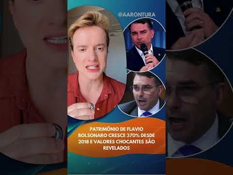 Patrimônio de Flavio Bolsonaro cresce 370% desde 2018 e valores chocantes são revelados