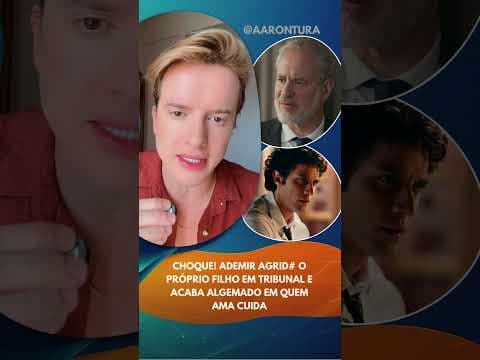Choque! Ademir agrid# o próprio filho em tribunal e acaba algemado em Quem Ama Cuida #QuemAmaCuida