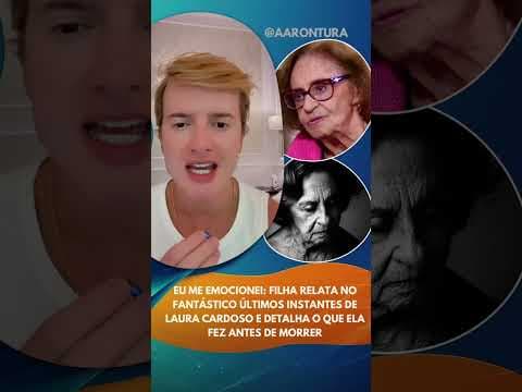 EMOCIONANTE! Últimos momentos de Laura Cardoso. #Luto