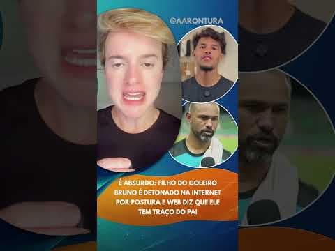 É absurdo: filho do goleiro Bruno é detonado por postura e web diz que ele tem traço do pai