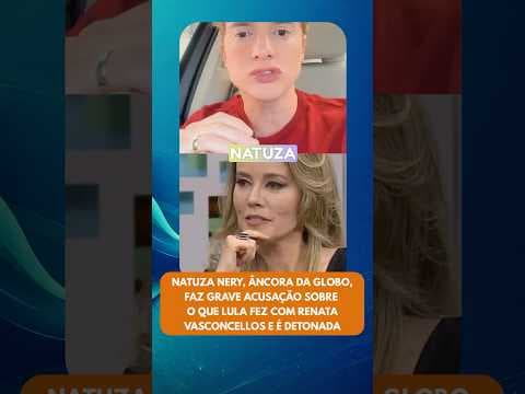 Natuza Nery, da Globo, faz grave acusação sobre o que Lula fez com Renata Vasconcellos e é