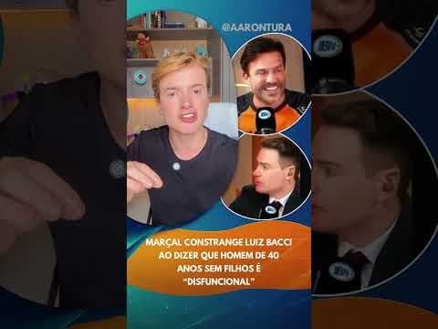 Marçal constrange Luiz Bacci ao dizer que homem de 40 anos sem filhos é “disfuncional”
