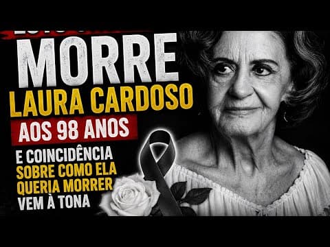 Luto urgente: Morre Laura Cardoso aos 98 anos e coincidência sobre como ela queria morr3r vem à tona