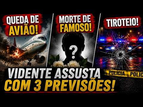 Queda de avião e mort3 de famoso? Vidente assusta com 3 previsões