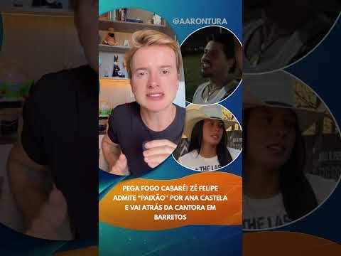 Pega fogo cabaré! Zé Felipe admite “paixão” por Ana Castela e vai atrás da cantora em Barr