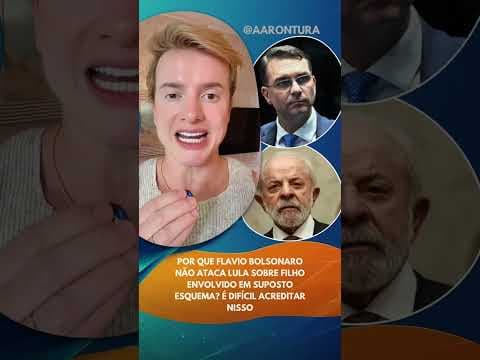Por que Flavio Bolsonaro não ataca filho de Lula? #eleições2026