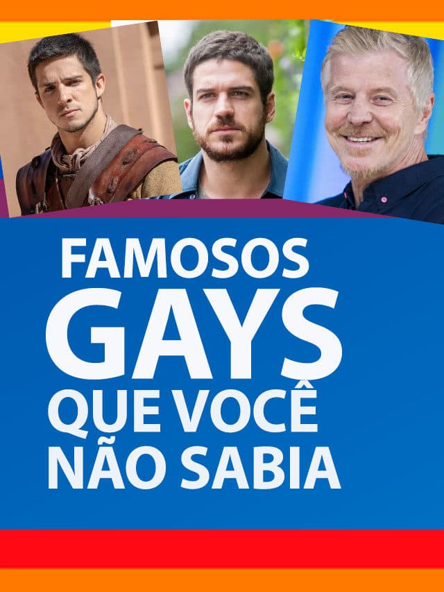 Famosos Gays que você não sabia