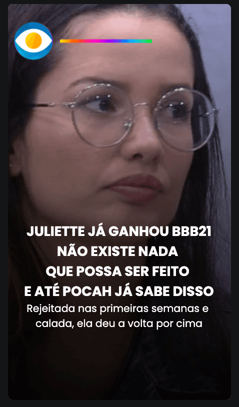 As provas que Juliette já venceu o BBB21