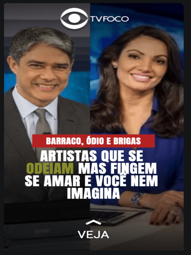 Artistas que se odeiam e fingem se amar