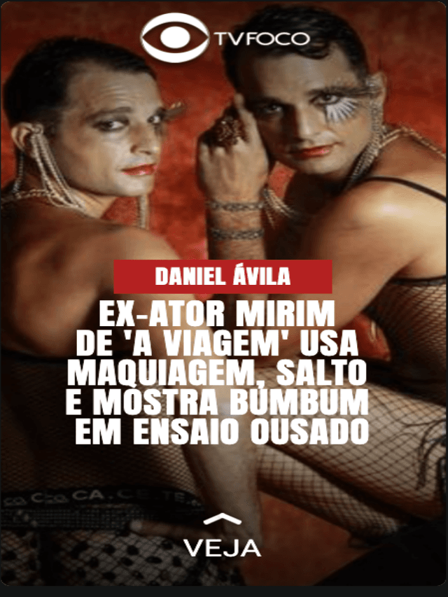 Ator mirim de A Viagem em ensaio ousado