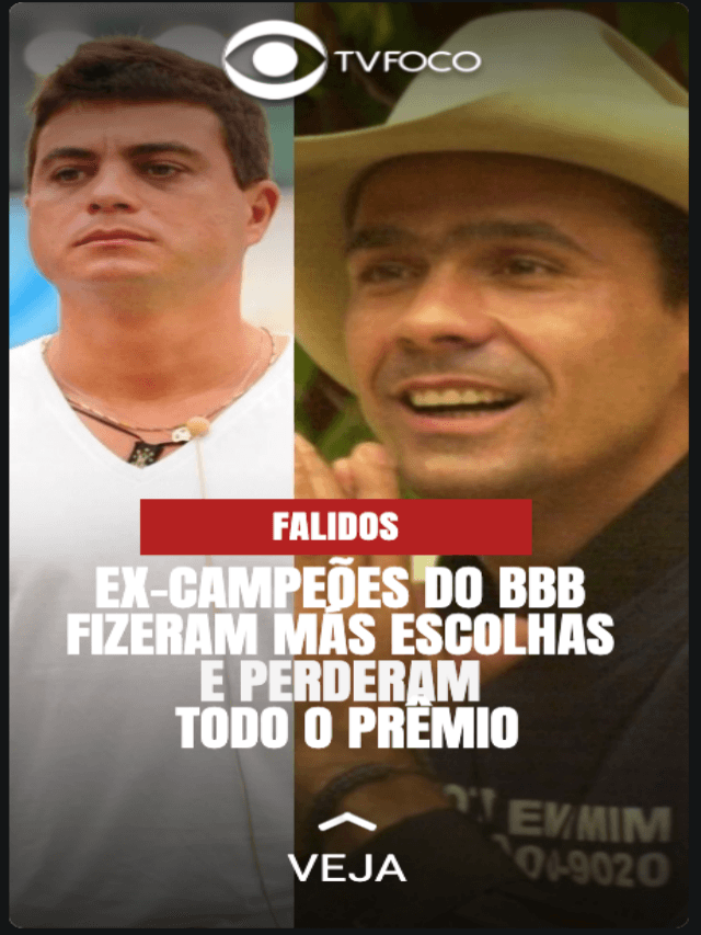 Campeões do BBB perderam todo o prêmio