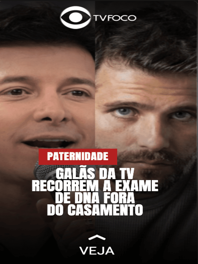Galãs da TV fazem teste de DNA e revelam