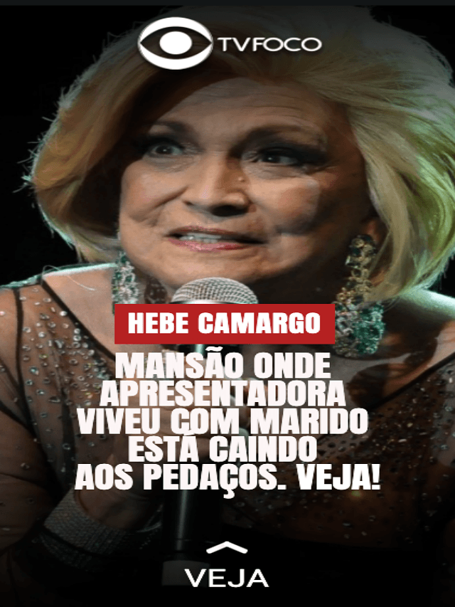 Mansão de Hebe está destruída. Veja!