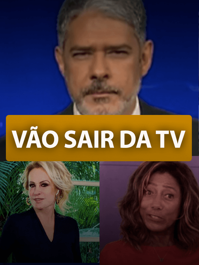 Famosos que devem sair da TV