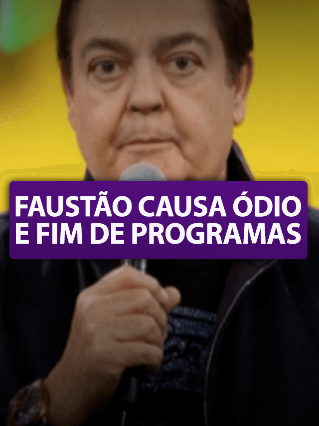 Faustão derruba apresentadores na Band