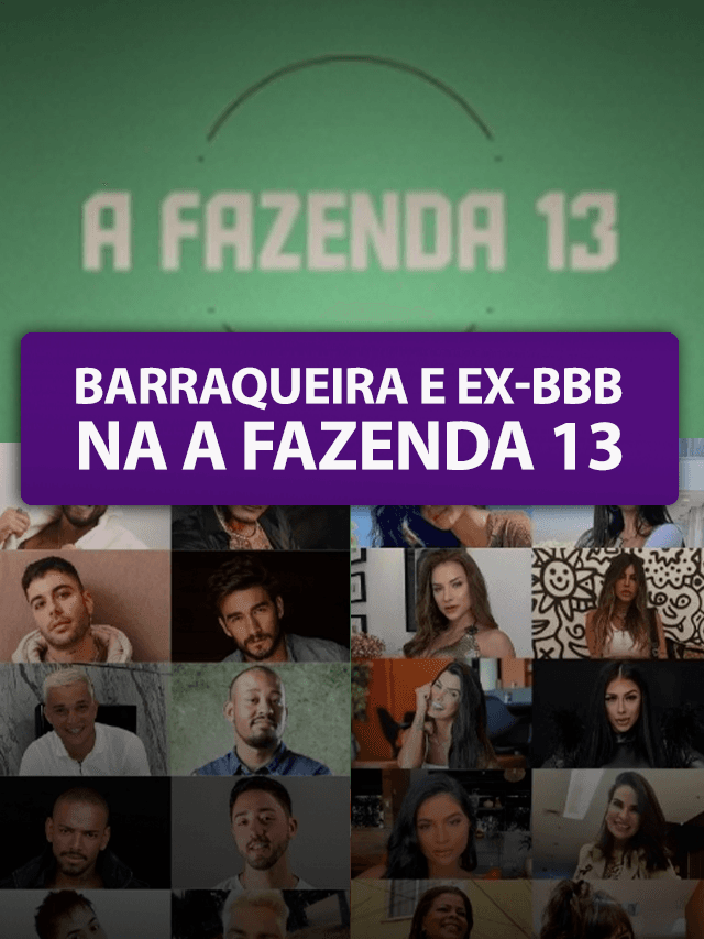 Veja os confirmados na A Fazenda 13