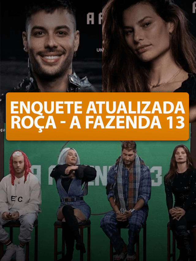 Enquete atualizada A Fazenda 13 Roça