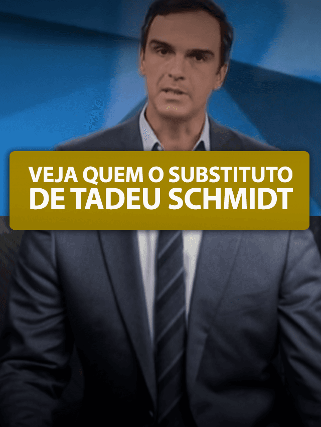 Veja o substituto de Tadeu no Fantástico