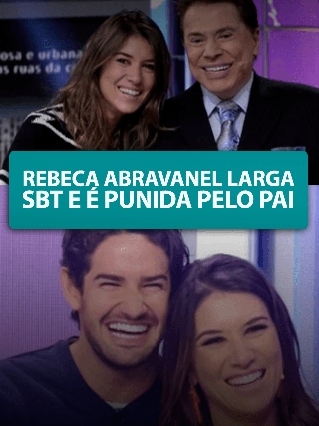 Rebeca larga o SBT e Silvio a pune