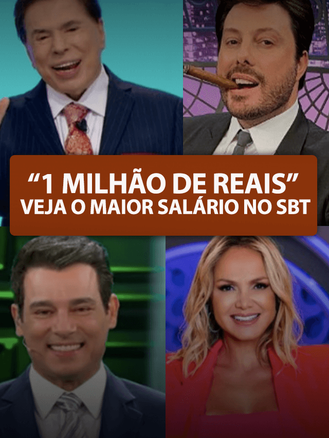 1 MILHÃO: Veja o maior salário do SBT