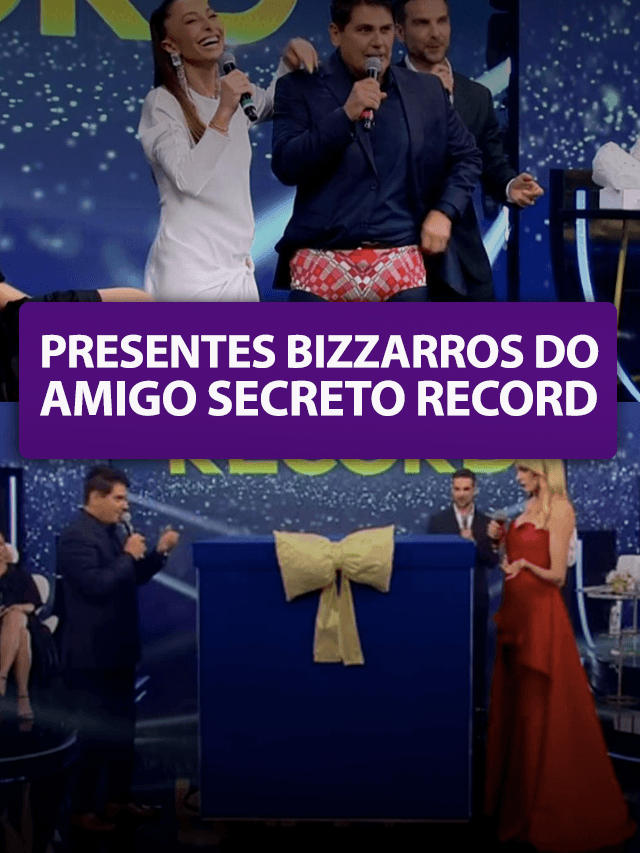 Presente BIZARRO do amigo Secreto Record