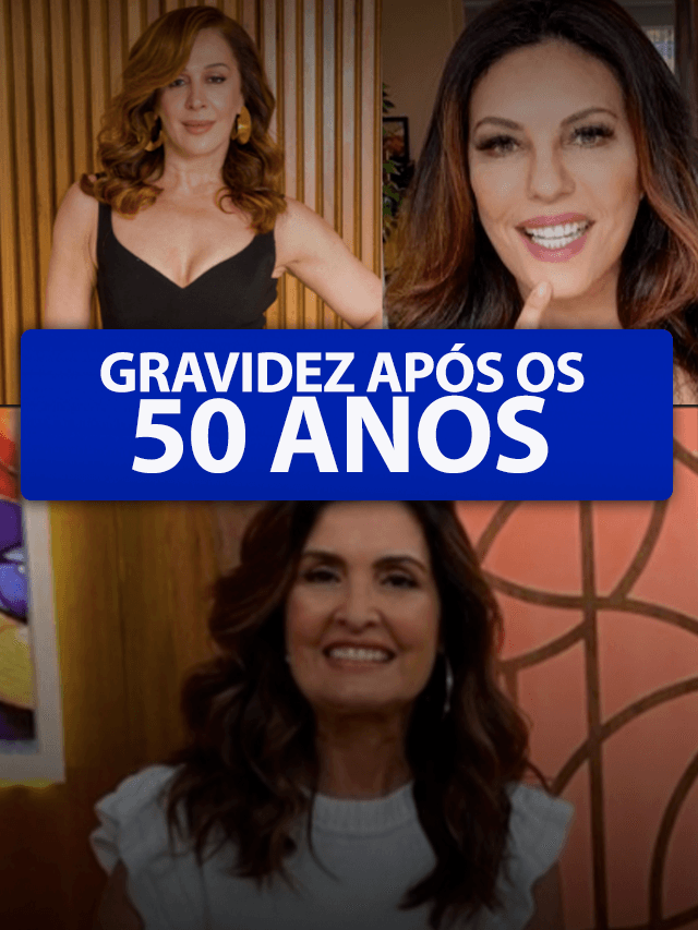 Anúncio de gravidez após os 50 anos