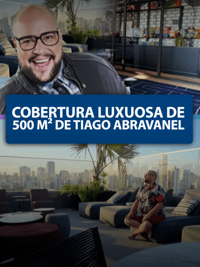 Cobertura LUXUOSa de Tiago Abravanel