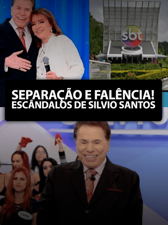 Silvio Santos separa e vai a falência