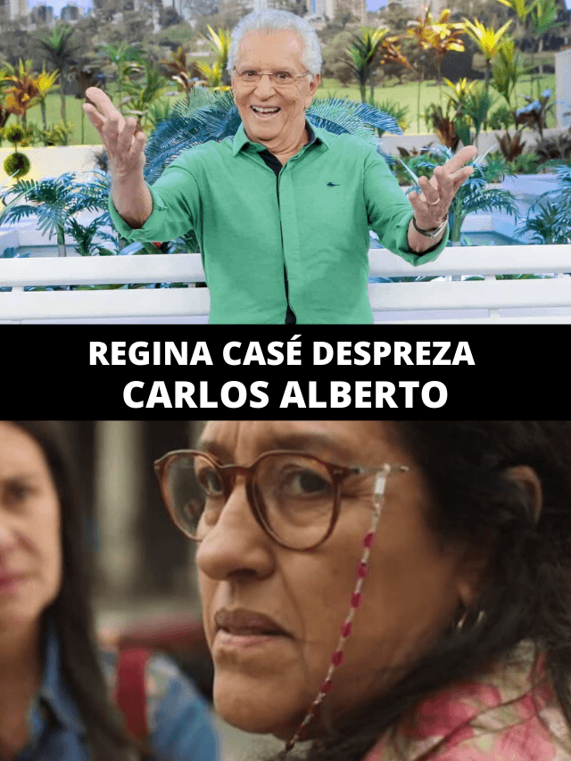 Regina Casé despreza Carlos Alberto e humilha A Praça
