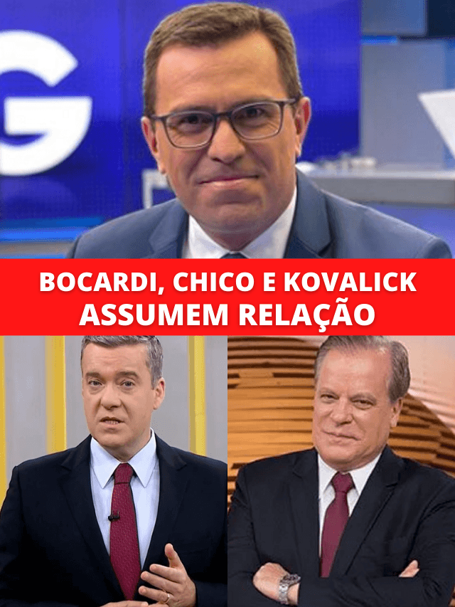 Discretos, Rodrigo Bocardi, Chico Pinheiro e Kovalick assumem relação