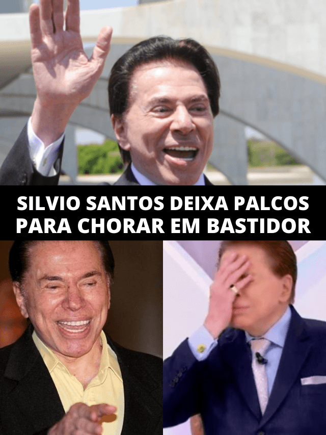 Silvio Santos abandona palcos do SBT para chorar em bastidores