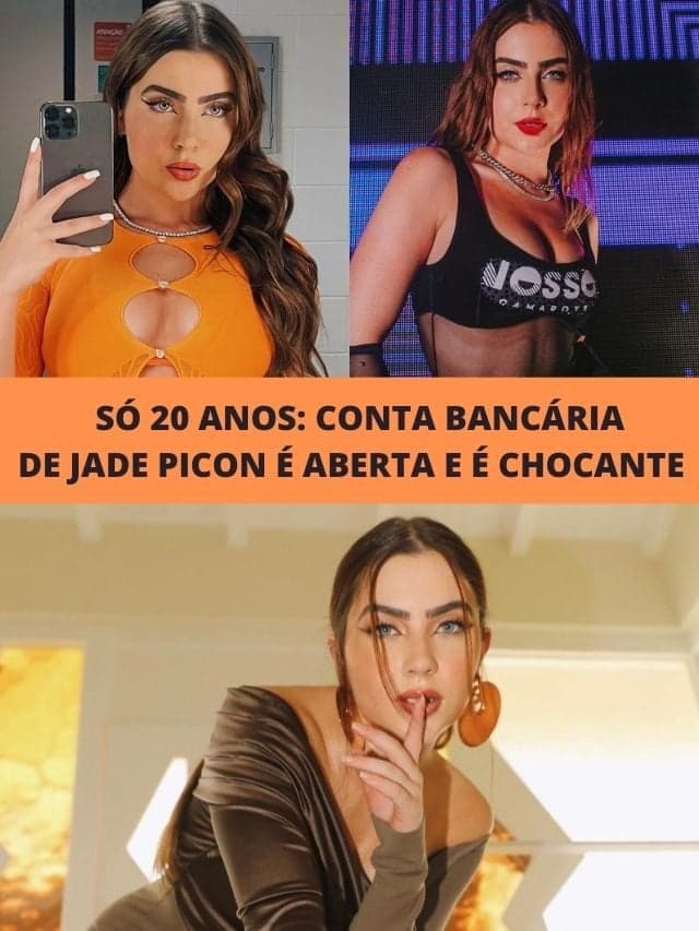Só 20 anos: Conta bancária de Jade Picon é aberta e é chocante