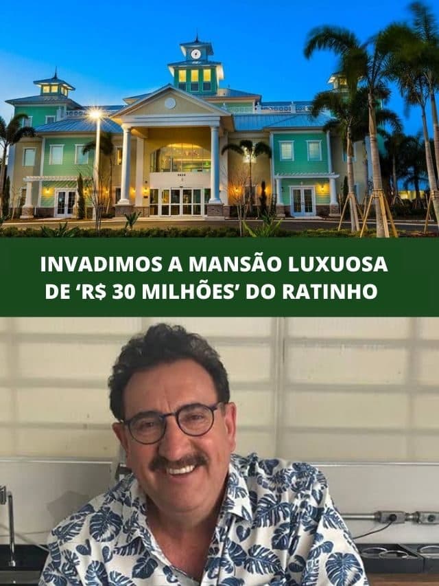 Invadimos a mansão luxuosa de ‘R$ 30 milhões’ do Ratinho