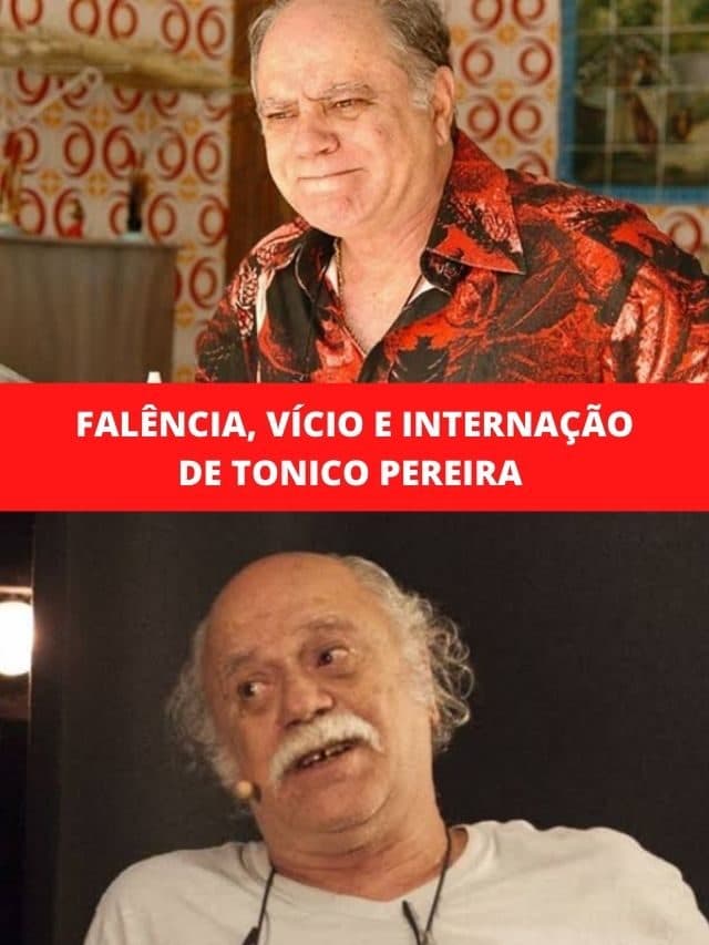 Falência, vício e internação de Tonico Pereira