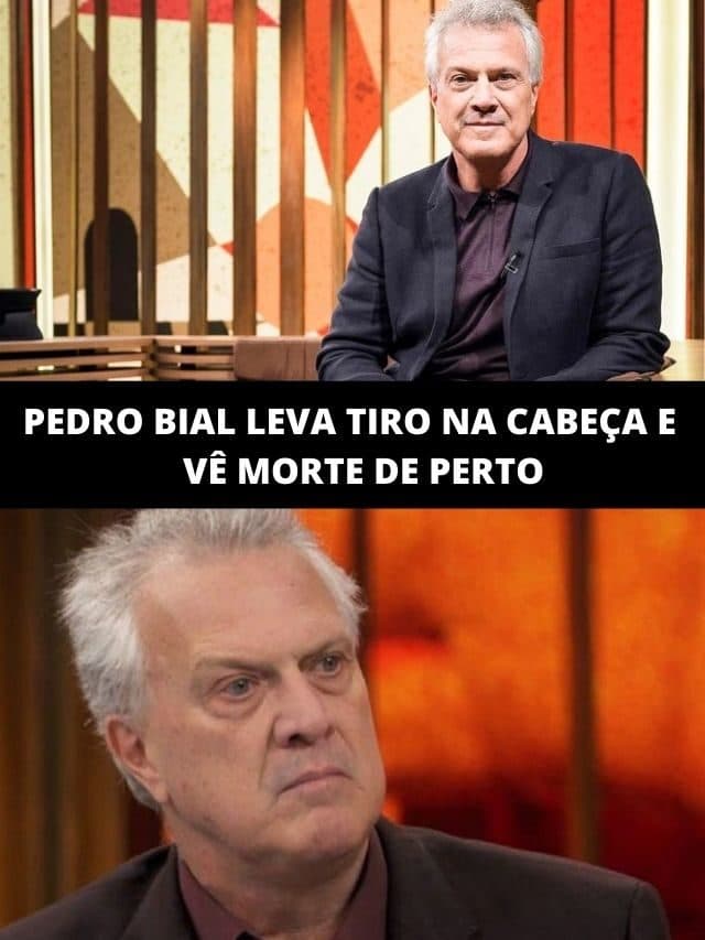 Pedro Bial leva tiro e vê morte de perto