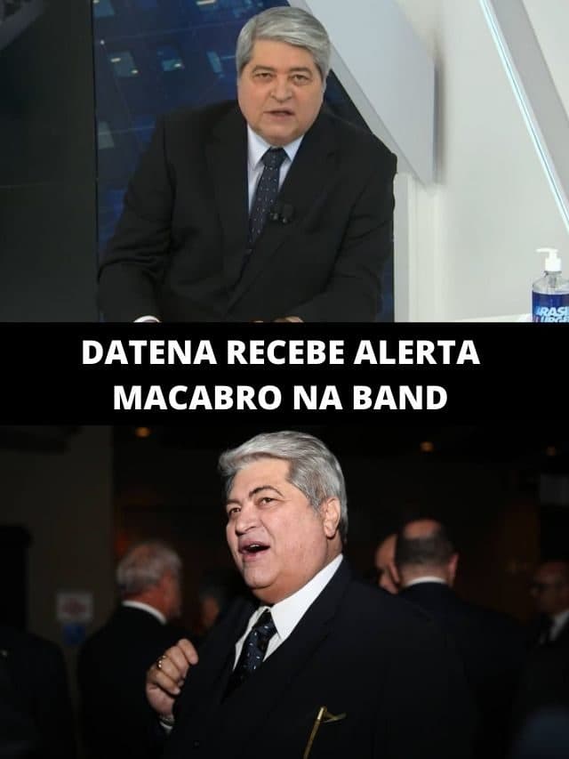 Datena recebe alerta macabro