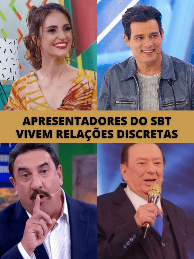 Chris, Portiolli, Ratinho e Raul: nomes do SBT têm relações discretas