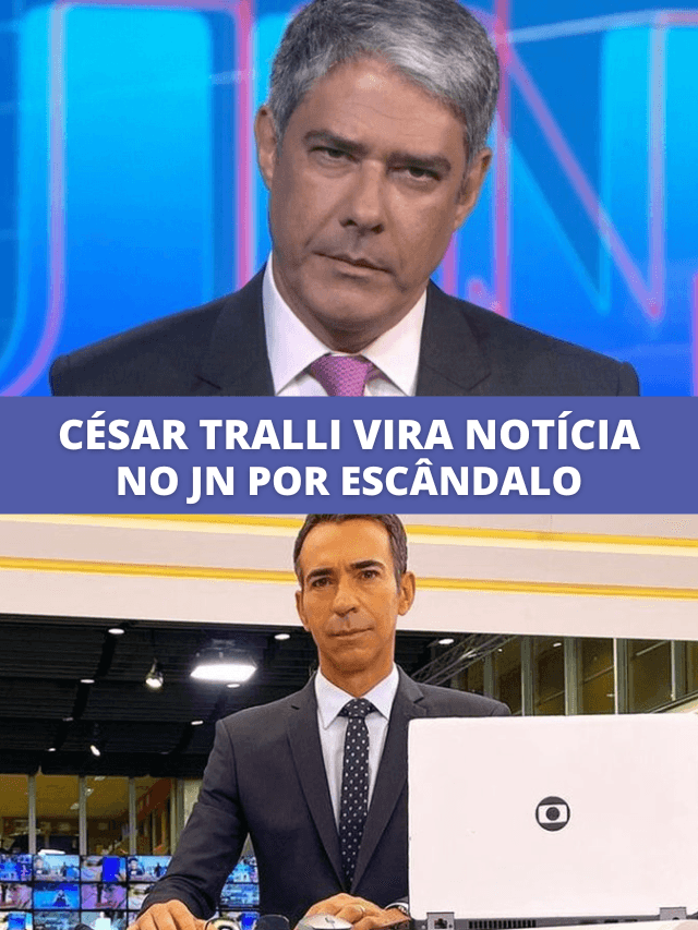 César Tralli se envolve em escândalo e vira notícia no JN: Humilhação