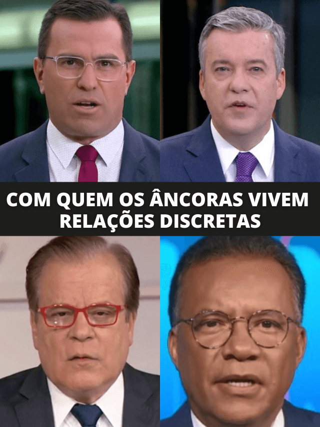Bocardi, Kovalick, Chico e Heraldo vivem relações discretas; veja