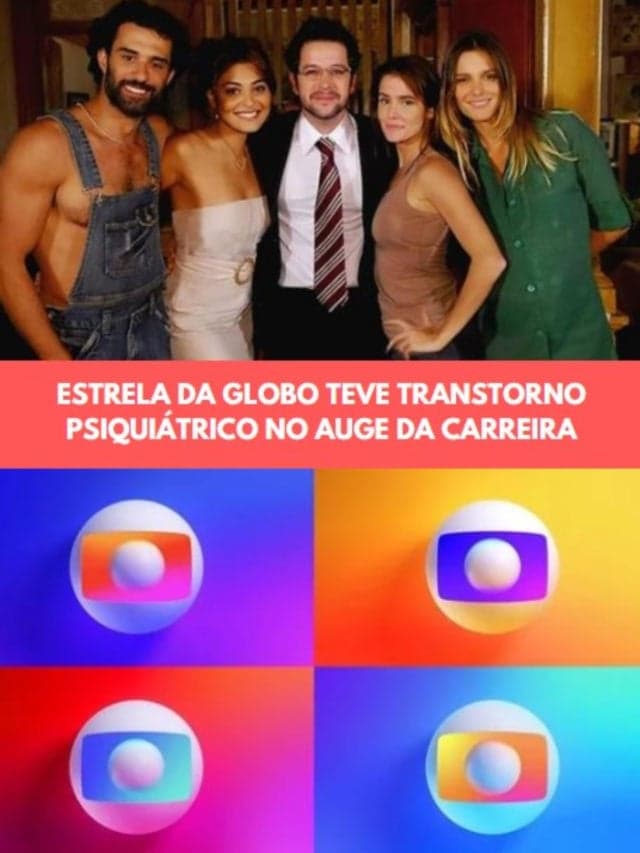 Estrela da Globo teve transtorno psiquiátrico no auge da carreira