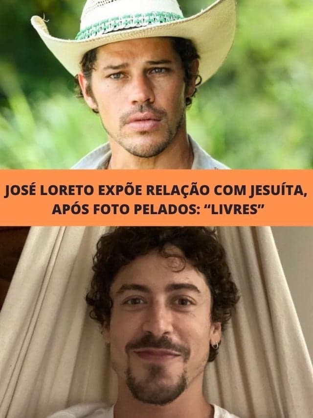 José Loreto expõe relação com Jesuíta, após foto pelados: “Livres”